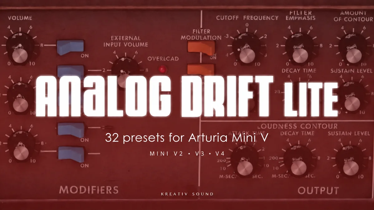 ANALOG DRIFT Lite cover