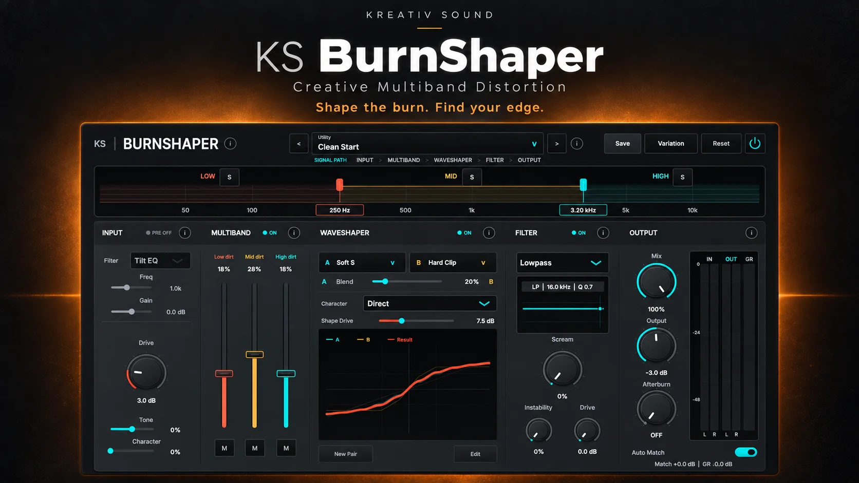 KS BurnShaper product artwork